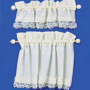 CURTAINS/COTTAGE SET/ECRU