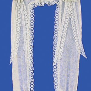 DEMI CURTAINS/VICT/ECRU