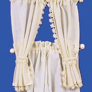 CABIB CURTAINS/ECRU