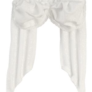 VALANCE/DOUBLE BALLOON/WH
