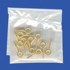 BRASS SCREW EYES/12pcs