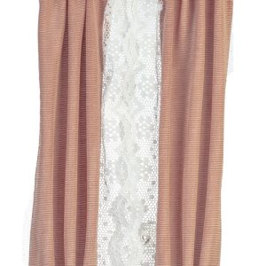 CURTAINS/DRAPE/DUSTY ROSE