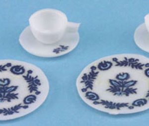 2-PLACE SETTINGS/BL.TRIM
