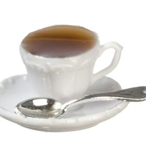 CUP OF COFFEE ON SAUCER