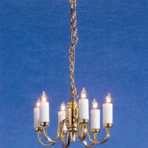 6-ARM COLONIAL CHANDELIER