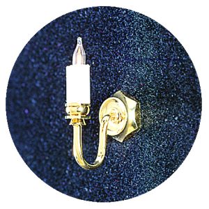 SINGLE CANDLE WALL SCONCE