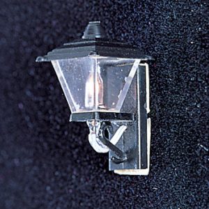 BLACK COACH LAMP