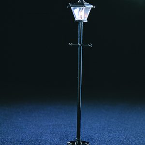 BLACK POST LAMP
