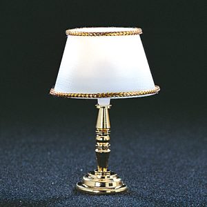 GOLD BASE TABLE LAMP