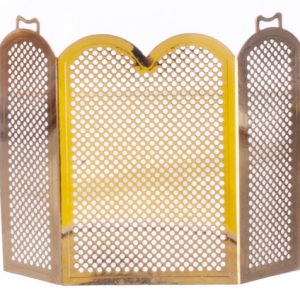 BRASS FIRESCREEN