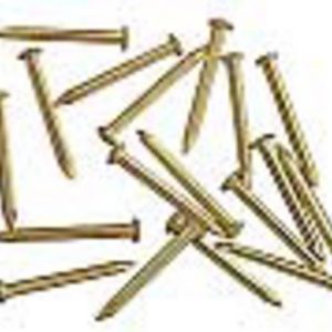 1/4in BRASS BRADS/100