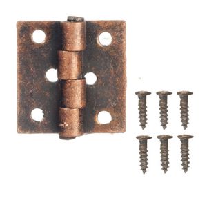 BUTT HINGES W/NAIL/4/BRNZ