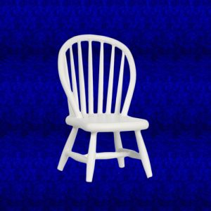WINDSOR SIDE CHAIR/WHITE