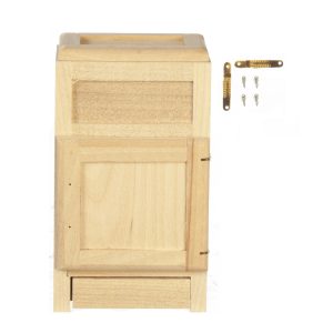 ICE BOX W/DROP PAN/UNFIN