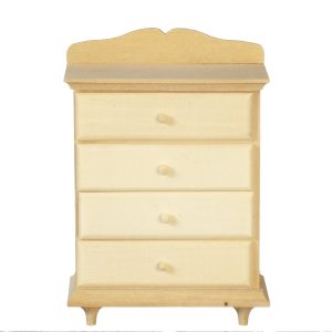CHEST OF DRAWERS/UNFINISH
