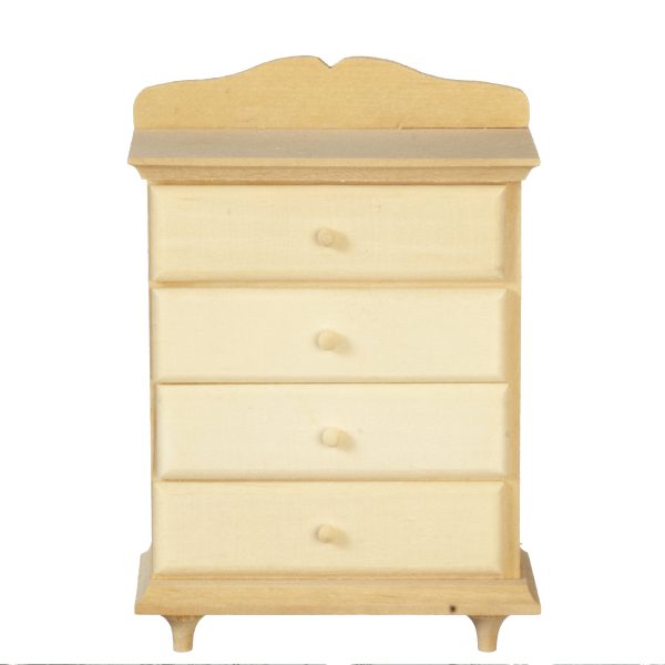 CHEST OF DRAWERS/UNFINISH