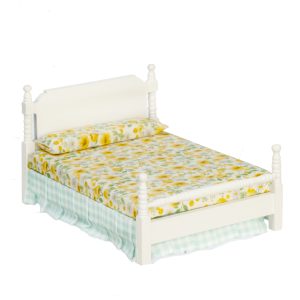 DOUBLE BED/WHITE