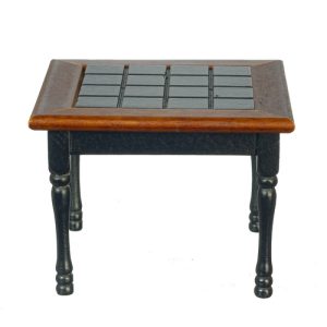 SQUARE KITCH.TABLE/BLK/WA