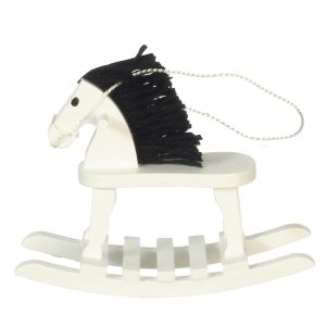 ROCKING HORSE/WHITE