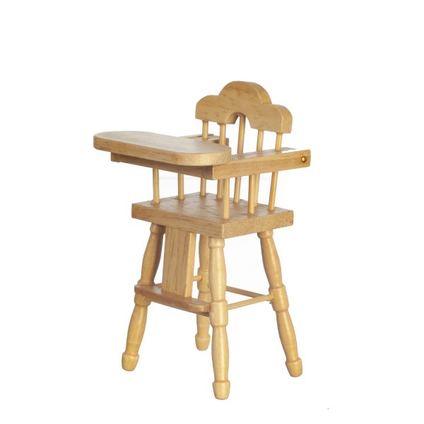 HIGH CHAIR/OAK