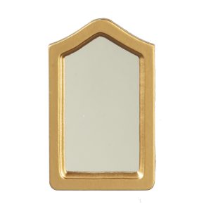 FRAMED MIRROR/GOLD