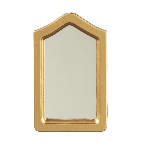 FRAMED MIRROR/GOLD