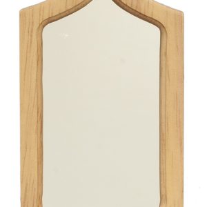 FRAMED MIRROR/OAK