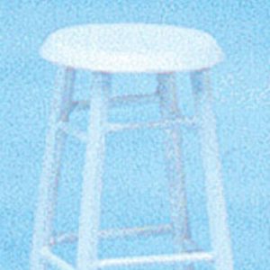 BAR STOOL/2in/WHITE
