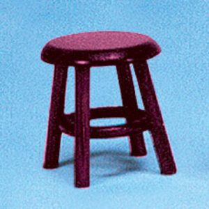 STOOL/MAHOGANY