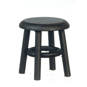 STOOL/DISTRESSED BLACK