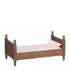 SINGLE BED/WALNUT
