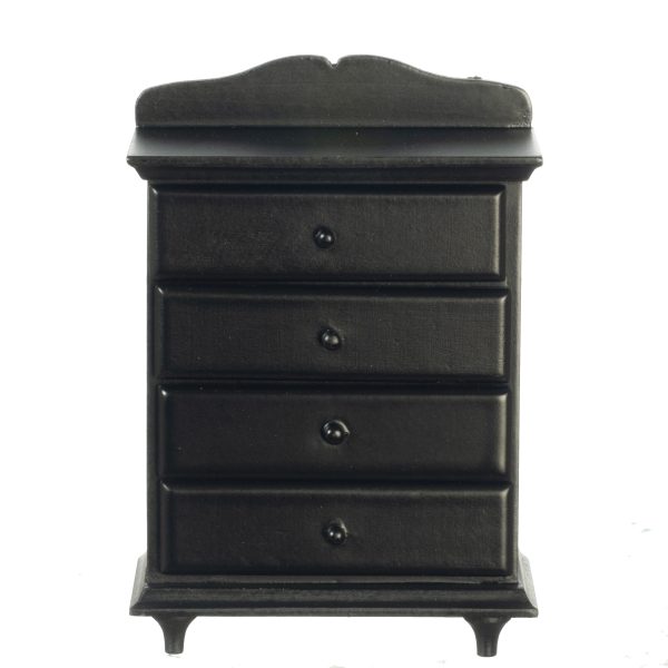 CHEST OF DRAWERS/BLACK