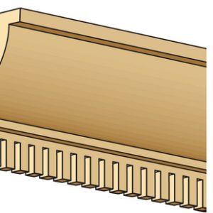 DENTIL MOLD/15/32x5/16x24