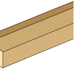 TOP PORCH/STAIR RAIL/5/16