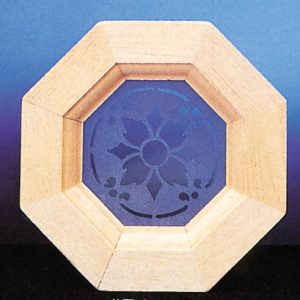 OCTAGON WINDOW W/INSERT