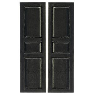 3-PANEL SHUTTERS/BLACK