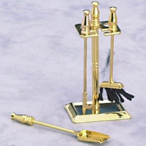 FIREPLACE TOOLS/SET/4
