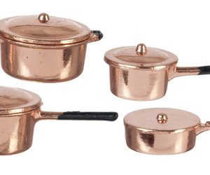 COPPER POT SET/8