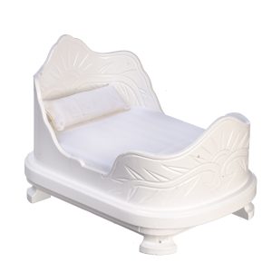 BELTER BED/WHITE/CB