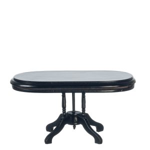 OVAL DINING ROOM TBL/BLK