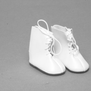 LACE-UP BOOTS/WH/18inDOLL
