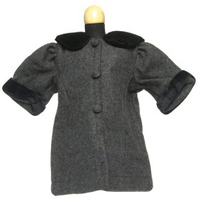 WINTER COAT/GRAY/18inDOLL