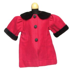 WINTER COAT/RED/18inDOLL