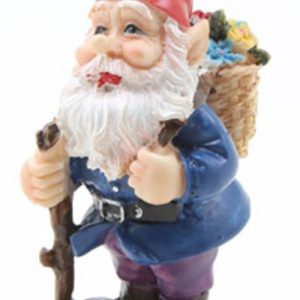 GNOME W/WALKING STICK