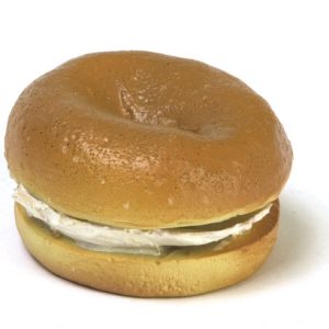 CHEESE ON BAGEL SANDWICH