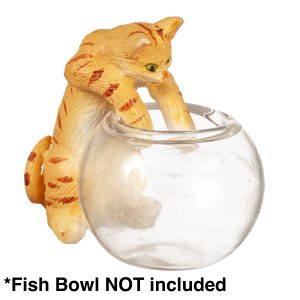 CAT REACHING/ORANGE