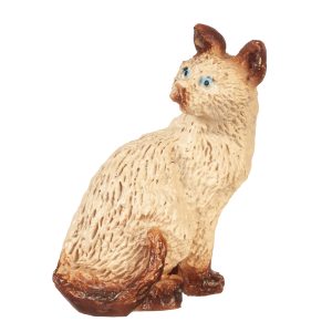 CAT LOOKING BACK/SIAMESE