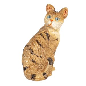 CAT LOOKING BACK/TABBY