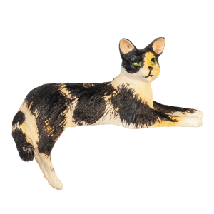 CAT BACK LEG DOWN/CALICO