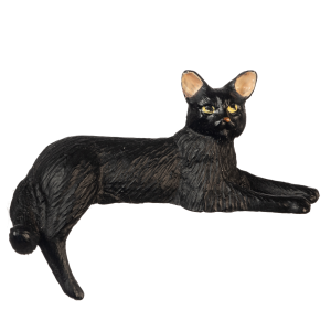 CAT BACK LEG DOWN/BLACK